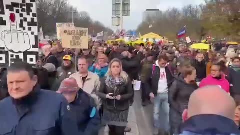 Netherlands: MASSIVE PROTEST AGAINST VAX PASSPORTS, COVID TYRANNY