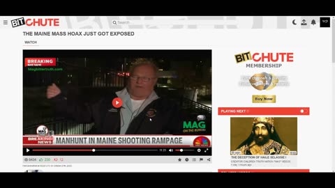 MAINE MASS SHOOTING HOAX