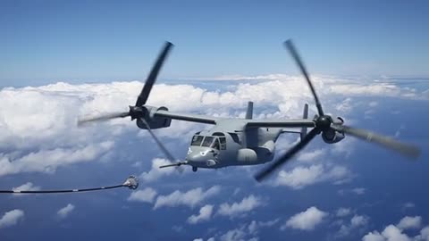 Ospreys with Marine Medium Tiltrotor Squadron 163