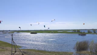 Incredible wakeboarding on a windy day!