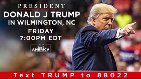 LIVE: President Donald J. Trump in Wilmington, NC