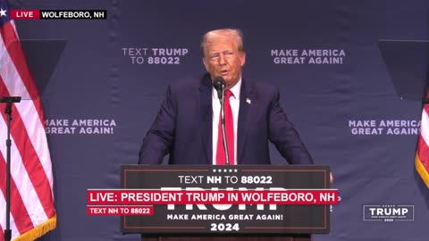 Donald Trump Speech in Wolfeboro New Hampshire - October 9, 2023