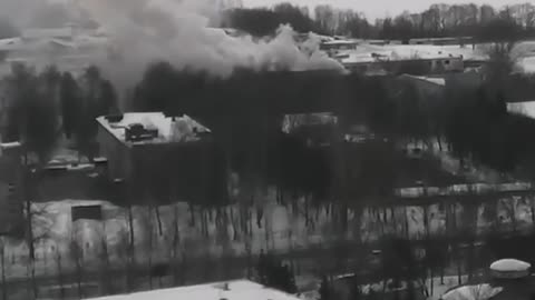 Tank Commander School in Kazan, Russia Hit by Drones