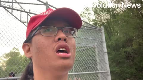 Oshawa baseball game protest