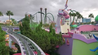 Dr Suess Ride at Universal Studios