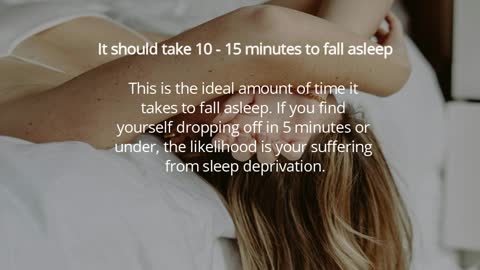 6 Sleep Facts