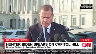 Hunter Biden Finally Arrives at the Capitol