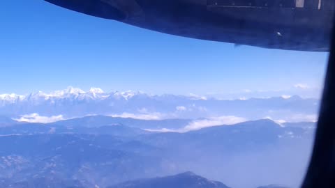 Clear view of mountain of Nepal