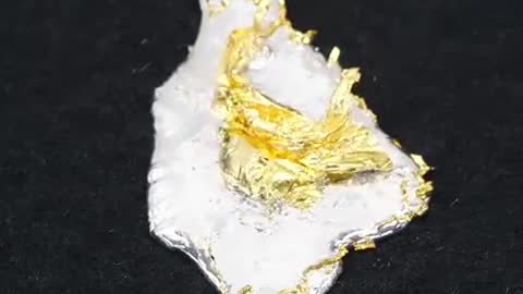 Dissolving gold in mercury