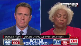 CNN's Cuomo grills Broward's Snipes on outstanding votes in Florida