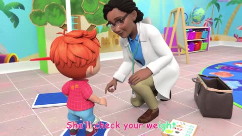 Doctor Checkup Song (School Version) - CoComelon Nursery Rhymes & Kids Songs