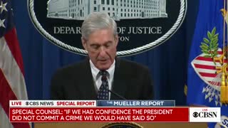 Robert Mueller speaks about his report