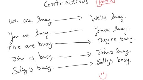 Contractions part 2