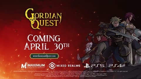 Gordian Quest - Official PlayStation Release Date Trailer