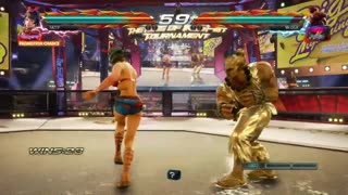 TEKKEN 7 using Josie Part 12 Promoted to Tekken King