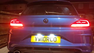 VW scirocco sequential rear lights