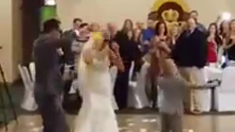 Awesome Bride/Groom/Son Wedding dance!