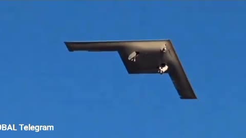 U.S. Stealth Bomber B-2 Spirit Arrives at Al Udeid Air Base in Qatar