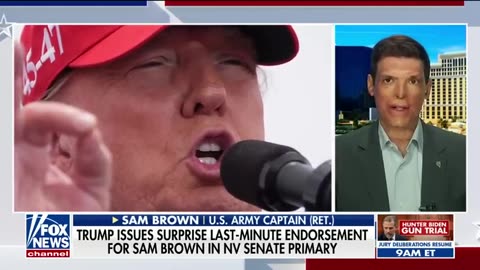 Trump endorses Sam Brown for Senate in Nevada Fox News