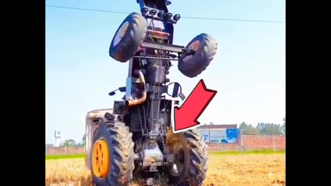 Happy 's Tractor Stunt stunnd The Savraj Tractor To The core ! l India 's Get Talent se...