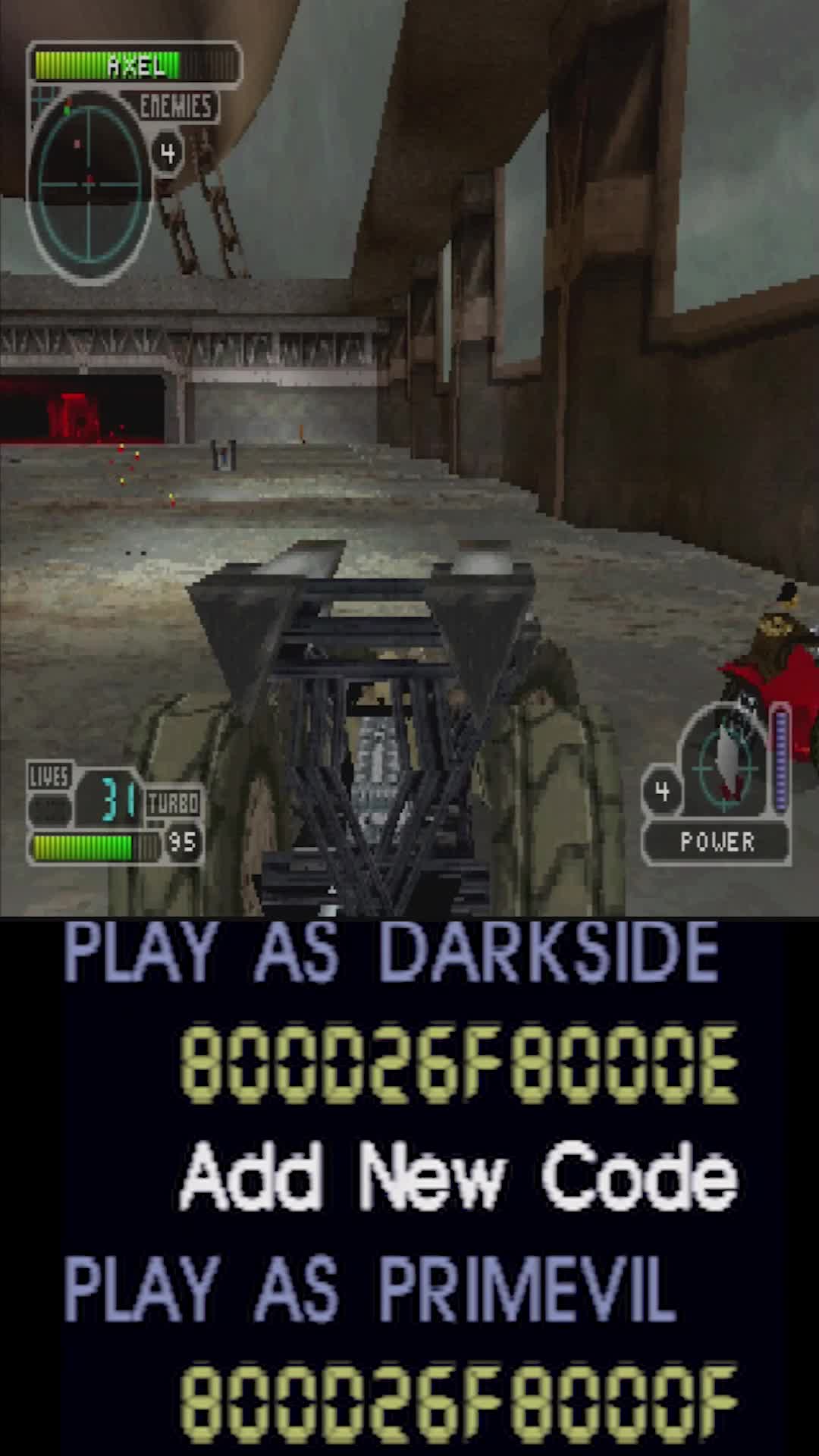 Twisted Metal 3 (PS1) - Play as Darkside and Primeval