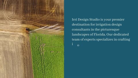 Irri Design Studio: Elevating Landscapes as Premier Irrigation Design Consultants in Florida