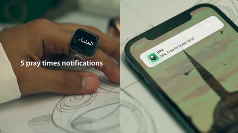 ZIKR Ring: World‘s first smart Tasbih Ring, Makes worship easier