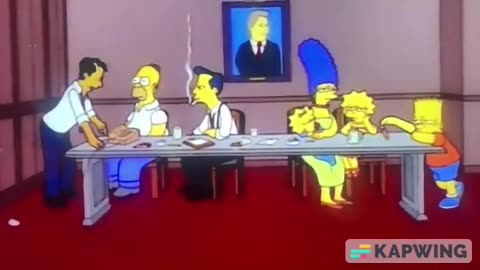 Clip from The Simpsons.