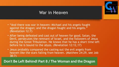 Don't Be Left Behind! Part 8 / The Woman and the Dragon