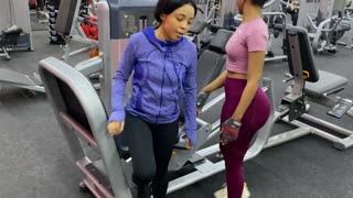 Legs workout With Ig Models