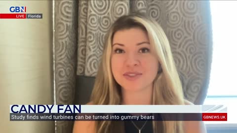 Natalie Winters reacts to a study that finds wind turbines can be turned into gummy bears