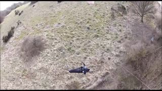 Paragliding with Wing Camera Mount