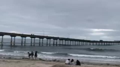 Day at ocean beach