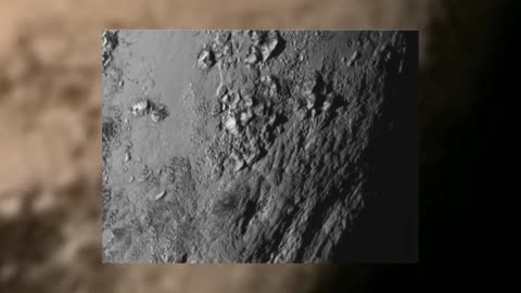 Mountains on Pluto