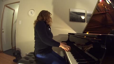 Sarah Kang's piano performance of Vince Guaraldi Trio - Skating, Charlie Brown Christmas
