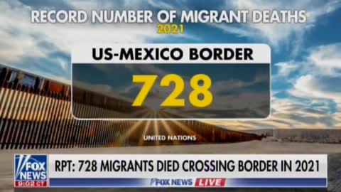 ANOTHER BIDEN RECORD: At Least 728 Migrants Died Crossing Open Border Into the US in 2021