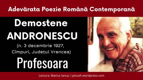 Demostene Andronescu - PROFESOARA