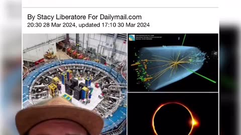 CERN NASA & State of Emergency during Solar Eclipse.