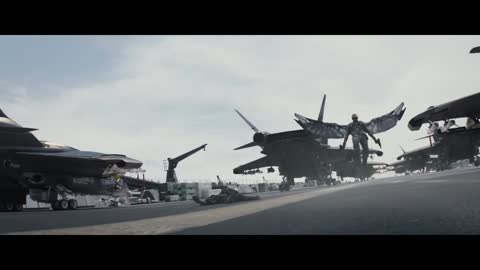 Falcon vs Quinjet - Captain America - The Winter Soldier (2014) Movie Clip HD