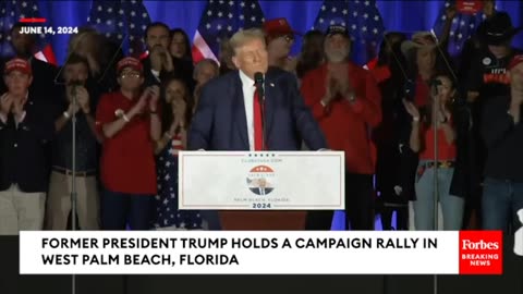 FULL RALLY: Former President Trump Holds Campaign Event On 78th Birthday In Florida