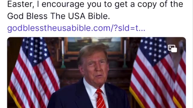 Trump Says Make America Pray Again: MAPA With An American KJV