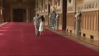 El príncipe Harry y Meghan presentaron a su primer hijo