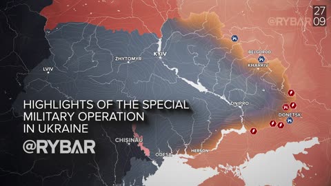 ❗️🇷🇺🇺🇦🎞 Rybar Daily Digest of the Special Military Operation: September 27, 2023