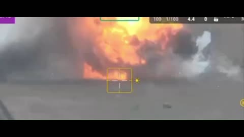 Ukrainian FPV drone turns enemy tank "into molecules".