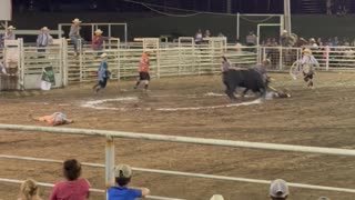 Woman Knocked Unconscious By Bull at Rodeo