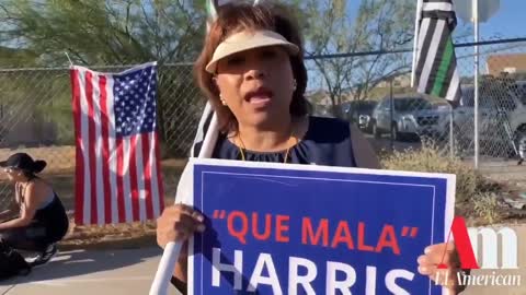 WATCH: Kamala Harris Gets TROLLED by Patriotic Hispanics in El Paso!