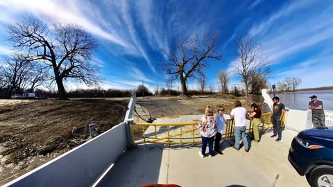 Ride to Dorena-Hickman Riverboat Ferry