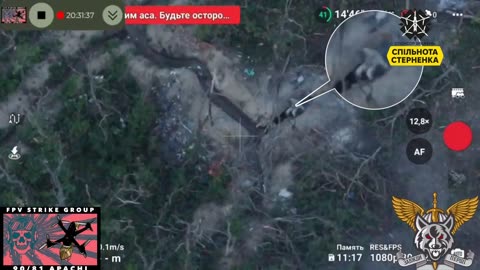 Ukrainian Drones Flying into Russian Bunkers