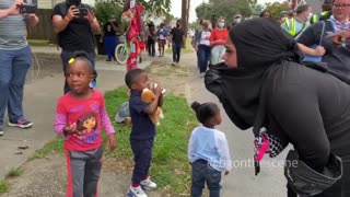 Some families are bringing their kids outside in Louisville