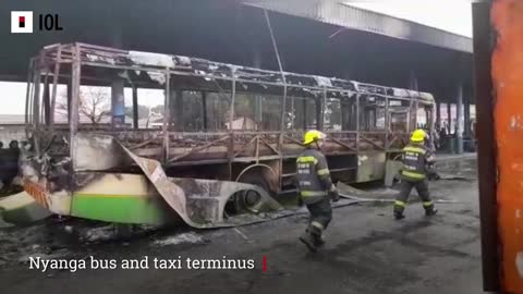 Golden Arrow Buses Set Alight in Nyanga and Philippi